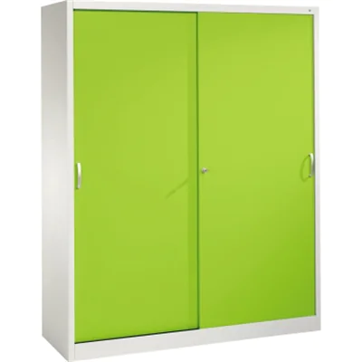 C+P Aktenschrank 215000S10126 2x5OH 1950x1600x500mm lgr/vgn
