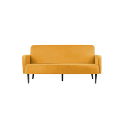 Paperflow Sofa easyChair LISBOA 1.760 x 830 x 815 cm (B x H x T) Stoff (100 % Polyester) safran