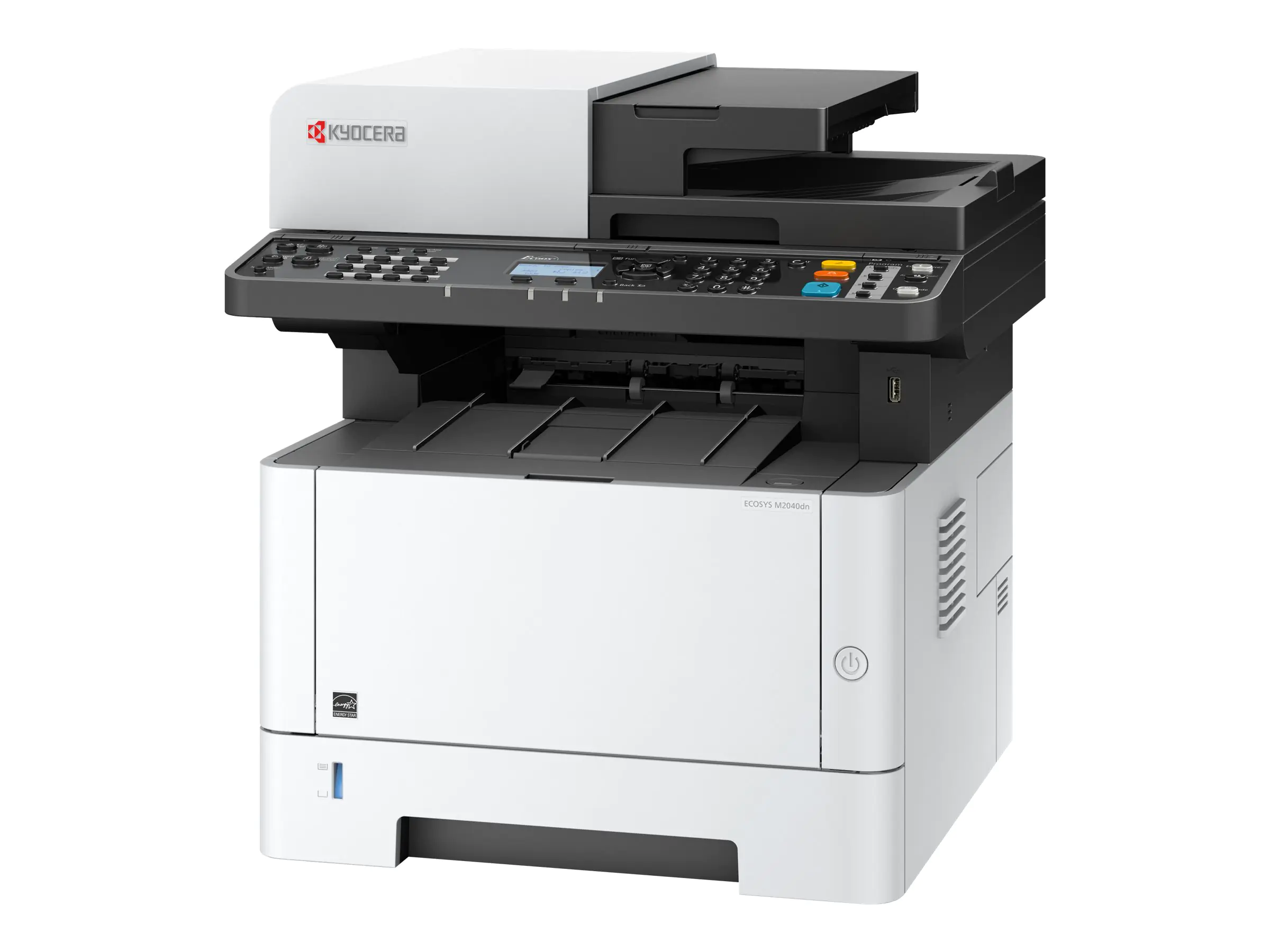 Kyocera ECOSYS M2040dn/KL3 - Multifunktionsdrucker - s/w - Laser - Legal (216 x 356 mm) (Original) - A4/Legal (Medien) - bis zu 40 Seiten/Min. (Drucken) - 350 Blatt - USB 2.0, Gigabit LAN, USB-Host - mit 3 Jahre KYOlife