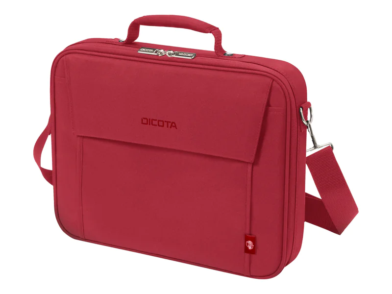 Dicota Eco Multi BASE - Notebook-Tasche - 43.9 cm 15" - 17.3" - Rot - D30917-RPET