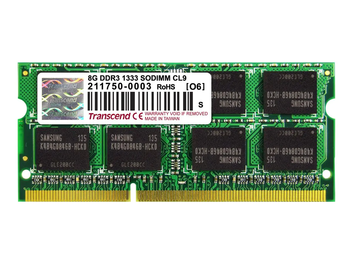 Transcend DDR3 - Modul - 8 GB - SO DIMM 204-PIN