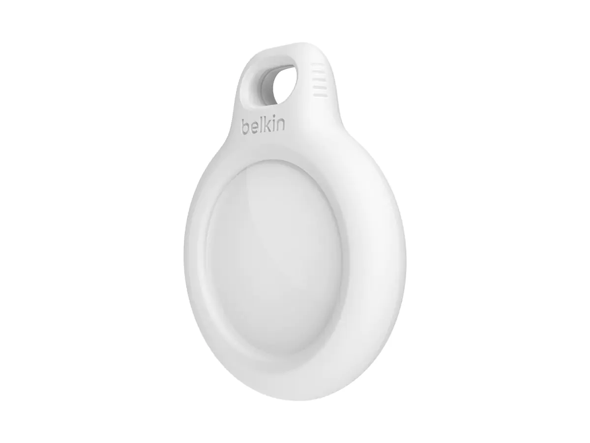 Belkin - Secure Holder mit Schlaufe für Bluetooth-Tracker - weiß - für Apple AirTag