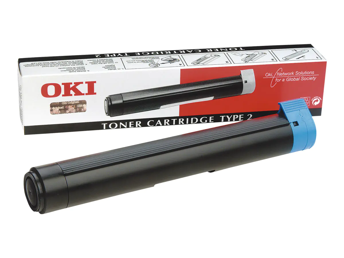 OKI Toner sw OL4x0ex/6x0ex/810ex/6ex OF-1000/50/2200/2350/24/26 Type 2 - Original - Tonereinheit 09002395