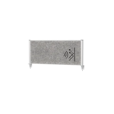 Jakob Maul GmbH MAUL MAULconnecto, Dunkles Grau, Silber, PET-Filz, Aluminium, Grau, 1 Stück(e), ÖKO-TEX Standard 100 Klasse 1, DIN 4102 (B1) 9751295