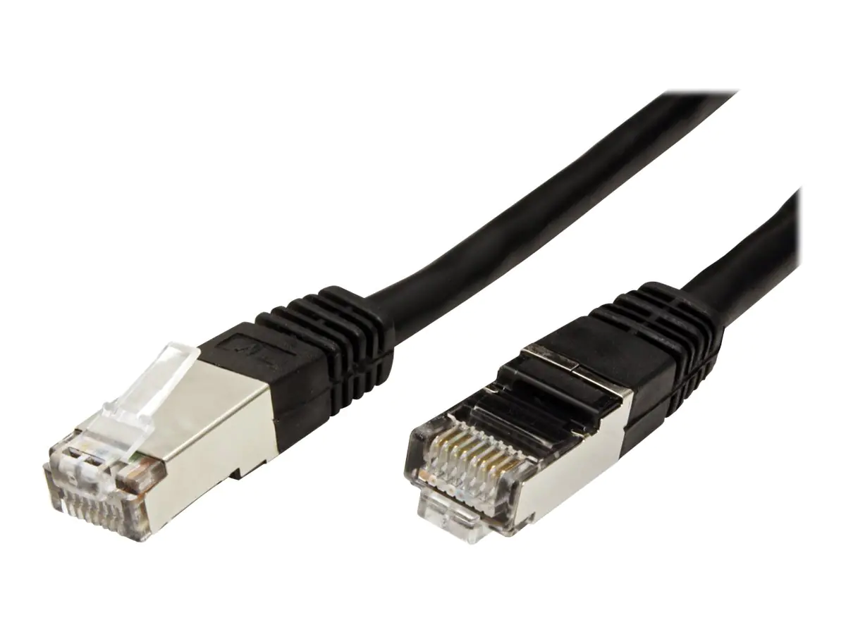 Value Patch-Kabel RJ-45 RJ-45 21.99.0816 SFTP-Kabel CAT 6e 1.50 m Schwarz