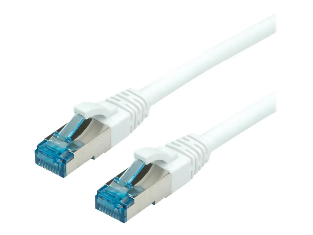 Value Patch-Kabel RJ-45 RJ-45 21.99.1977 SFTP, PiMF CAT 6a 10.00 m Weiß