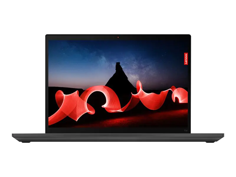 Lenovo ThinkPad T14 Gen 4 21HD - 180°-Scharnierdesign - Intel Core i5 1335U / 1.3 GHz - Win 11 Pro - Intel Iris Xe Grafikkarte - 16 GB RAM - 512 GB SSD TCG Opal Encryption 2, NVMe - 35.6 cm (14") IPS 1920 x 1200 - Wi-Fi 6E - Thunder Black - kbd: Deutsch -