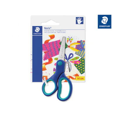 STAEDTLER® Bastelschere Noris 140mm Metall blau/hellblau