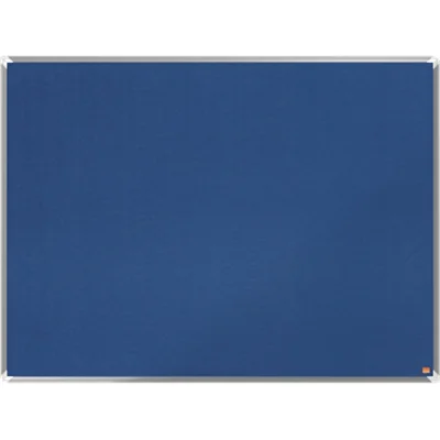 Nobo Notiztafel Premium Plus 1915189 90x120cm Filz blau