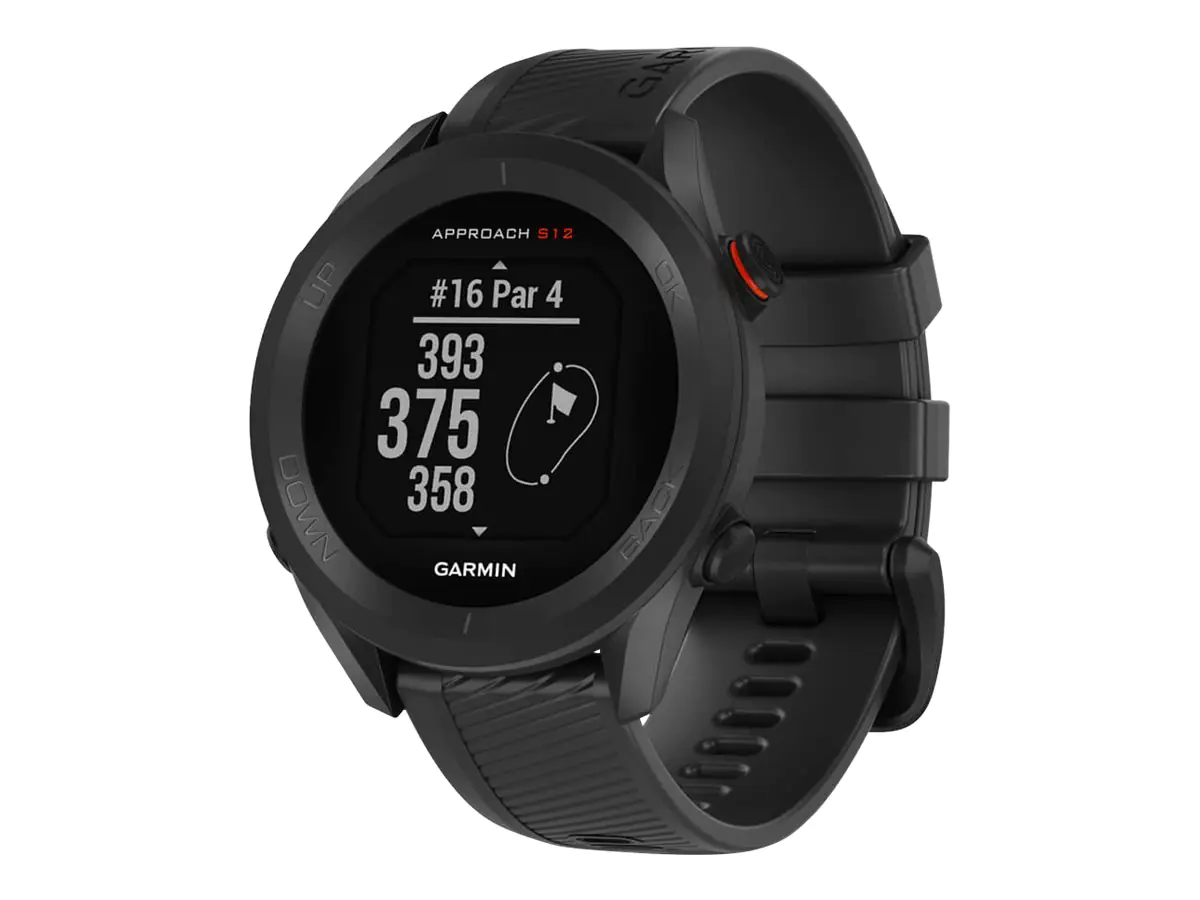 Garmin Approach S12 - Schwarz - Sportuhr mit 010-02472-10