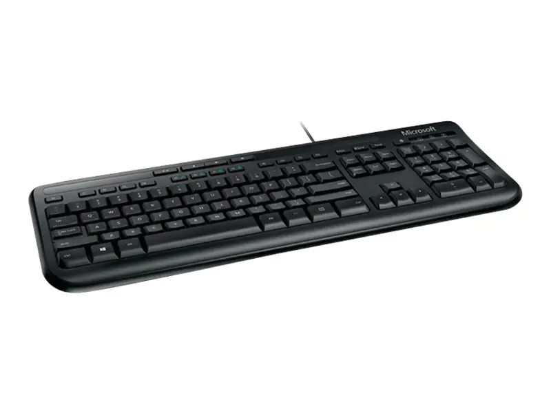 Microsoft Wired Keyboard 600 - Tastatur - USB - GB - Schwarz