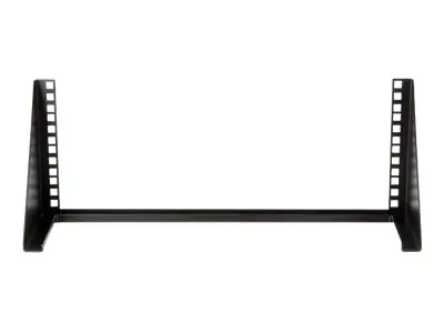 StarTech 4 HE 19 Zoll vertikale Wandmontage Rack Halterung aus Stahl - Schwarz - Halterung - geeignet für Wandmontage - Schwarz - 4U - 48.3 cm (19")