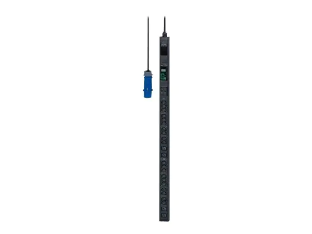 APC Easy Metered Rack PDU EPDU1132M - Stromverteilungseinheit (Rack - einbaufähig) - Wechselstrom 200/208/230 V - 7360 VA - Ethernet - Eingabe, Eingang IEC 60309 2P+E - Ausgangsanschlüsse: 24 (20 x IEC 60320 C13, 4 x IEC 60320 C19) - 0U - 3 m Schnur - Sch