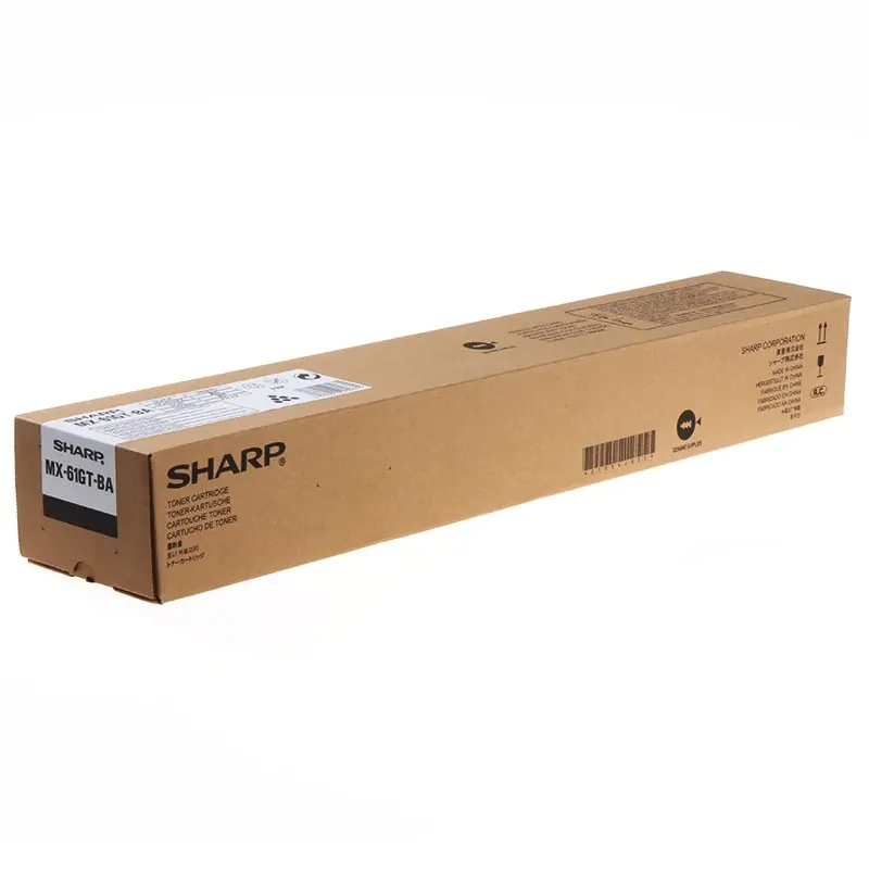 Sharp Toner MX61GTBA Schwarz 40.000 Seiten 1 Stück Sharp Toner MX61GTBA Schwarz 40.000 Seiten 1 Stück