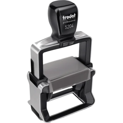 trodat® Textstempel Professional 4.0 5204 56 x 26 mm (B x H) individuelle Textplatte schwarz trodat® Textstempel Professional 4.0 5204 56 x 26 mm (B x H) individuelle Textplatte schwarz