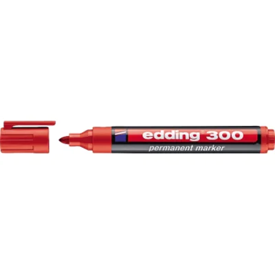 edding Permanentmarker 300 4-300002 1,5-3mm Rundspitze nachfüllbar rt edding Permanentmarker 300 4-300002 1,5-3mm Rundspitze nachfüllbar rt