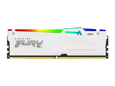 Kingston FURY Beast RGB - DDR5 - Kit - 32 GB: 2 x 16 GB - DIMM 288-PIN - 6000 MHz / PC5-48000 - CL36 - 1.35 V - on-die ECC