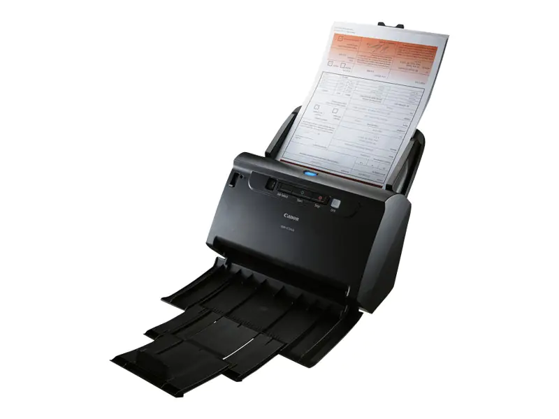 Canon imageFORMULA DR-C240 - Dokumentenscanner - CMOS / CIS - Duplex - Legal - 600 dpi x 600 dpi - bis zu 45 Seiten/Min. (einfarbig) / bis zu 30 Seiten/Min. (Farbe) - automatischer Dokumenteneinzug (60 Blätter) - bis zu 4000 Scanvorgänge/Tag - USB 2.0 Canon imageFORMULA DR-C240 - Dokumentenscanner - CMOS / CIS - Duplex - Legal - 600 dpi x 600 dpi - bis zu 45 Seiten/Min. (einfarbig) / bis zu 30 Seiten/Min. (Farbe) - automatischer Dokumenteneinzug (60 Blätter) - bis zu 4000 Scanvorgänge/Tag - USB 2.0