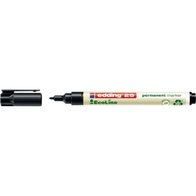 edding Permanentmarker EcoLine 4-25001 1mm Rundspitze schwarz edding Permanentmarker EcoLine 4-25001 1mm Rundspitze schwarz