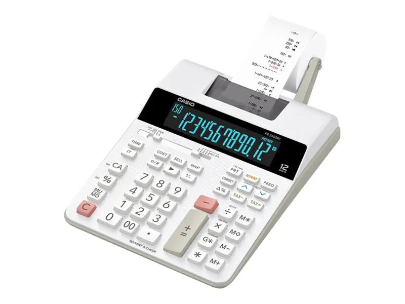 Casio FR-2650RC - Druckrechner - LCD - 12 Stellen