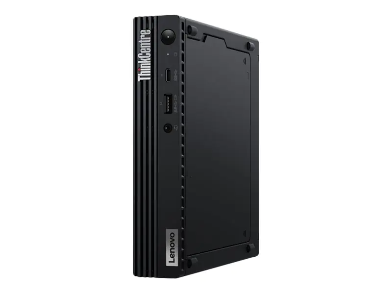 Lenovo ThinkCentre M70q Gen 3 11T3 - Mini - Core i5 12400T / 1.8 GHz - RAM 8 GB - SSD 256 GB - NVMe - UHD Graphics 730 - 1GbE - WLAN: 802.11a/b/g/n/ac/ax, Bluetooth 5.1 - kein Betriebssystem - Monitor: keiner - Tastatur: Deutsch - Raven Black - Lenovo Top