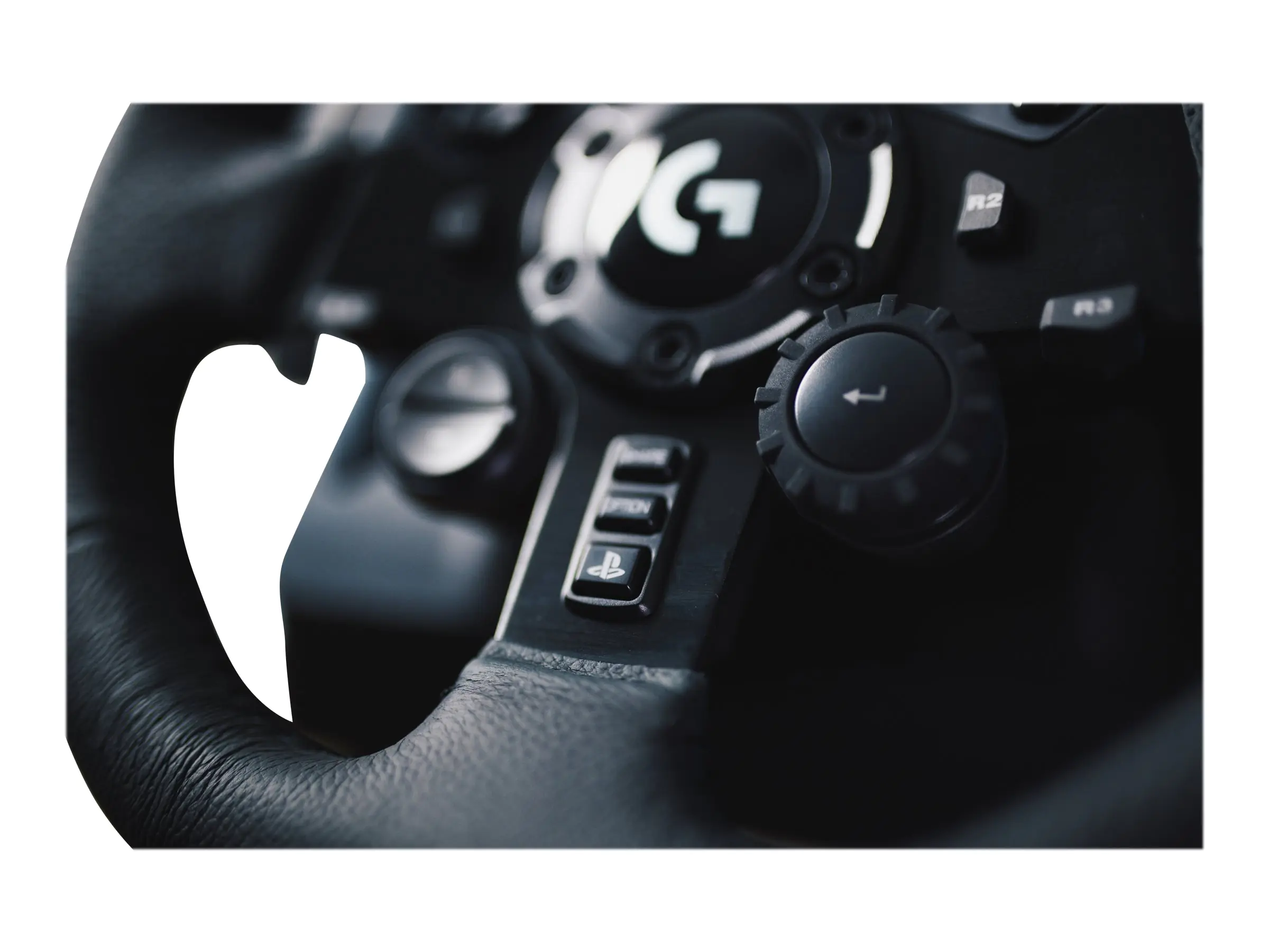 Logitech G923 - Lenkrad- und Pedale-Set - kabelgebunden - Schwarz - für PC, Microsoft Xbox One