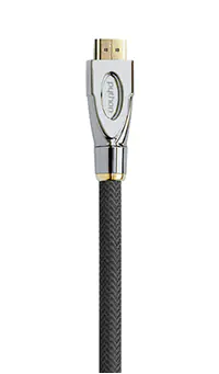 PYTHON Anschlusskabel HDMI 2.0 Kabel 4K2K / UHD 60Hz - 24K vergoldete Kontakte - OFC - Nylongeflec