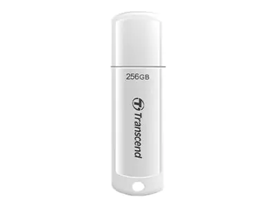 Transcend JetFlash 730 - USB-Flash-Laufwerk - 512 GB - USB 3.1 Gen 1 - weiß Transcend JetFlash 730 - USB-Flash-Laufwerk - 512 GB - USB 3.1 Gen 1 - weiß