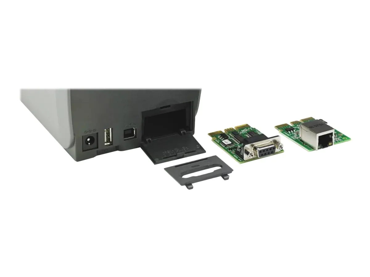 Zebra ZD410 - Etikettendrucker - Thermodirekt - 6 cm Rolle - 203 dpi - bis zu 152 mm/Sek. - USB 2.0, USB-Host, Bluetooth 4.0 - Abrisskante