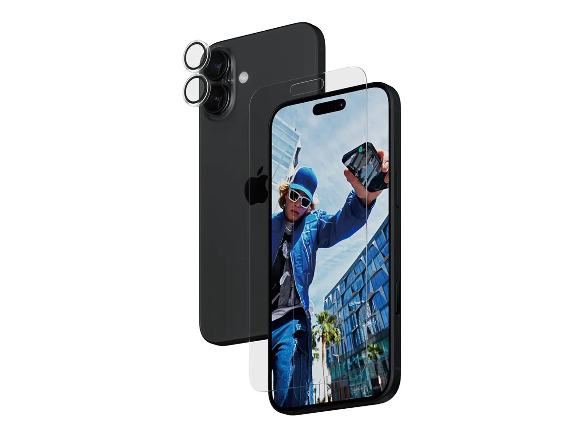 PanzerGlass 2-in-1 Schutz - Schutzkit Display/Objektiv für Handy