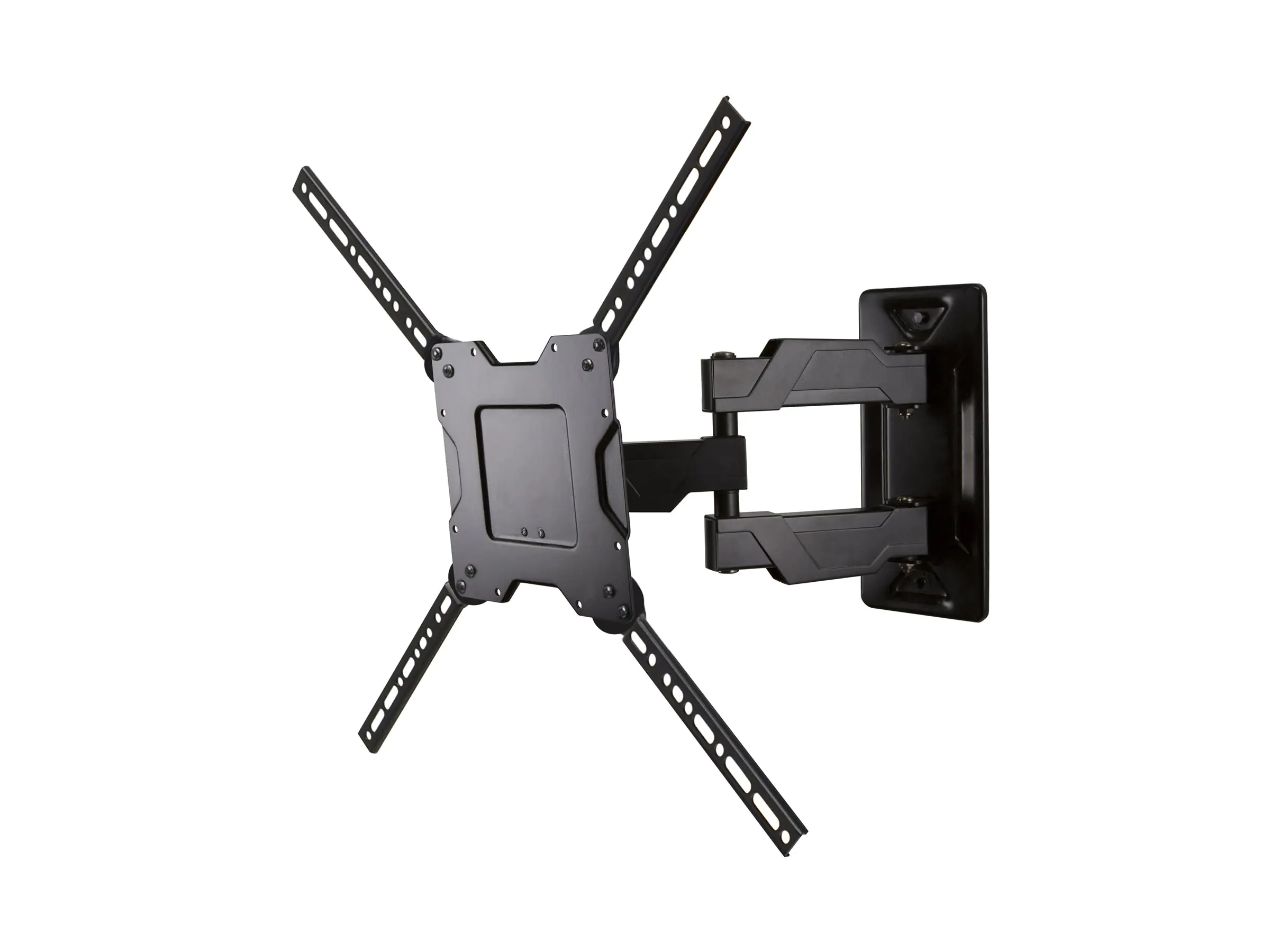 Ergotron Neo-Flex - Befestigungskit (Wandplatte, Tragarm, Monitorplatte, Kabelführungskomponenten, 4 Spinnenadapter) - stark belastbar - für Flachbildschirm - stranggepresstes Aluminium - Schwarz - Bildschirmgröße: 81.3-160 cm (32"-63") 45-385-223