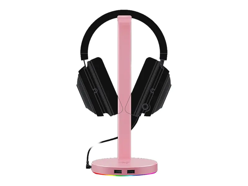 Razer Base Station V2 Chroma - Ständer für Kopfhörer, Headset - Quarzpink