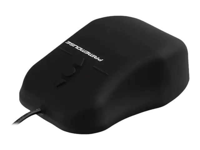 GETT TKH-MOUSE-GCQ-PR-IP68-BLACK-USB - Maus - rechts- und linkshändig - optisch - 5 Tasten - kabelgebunden - USB - Schwarz