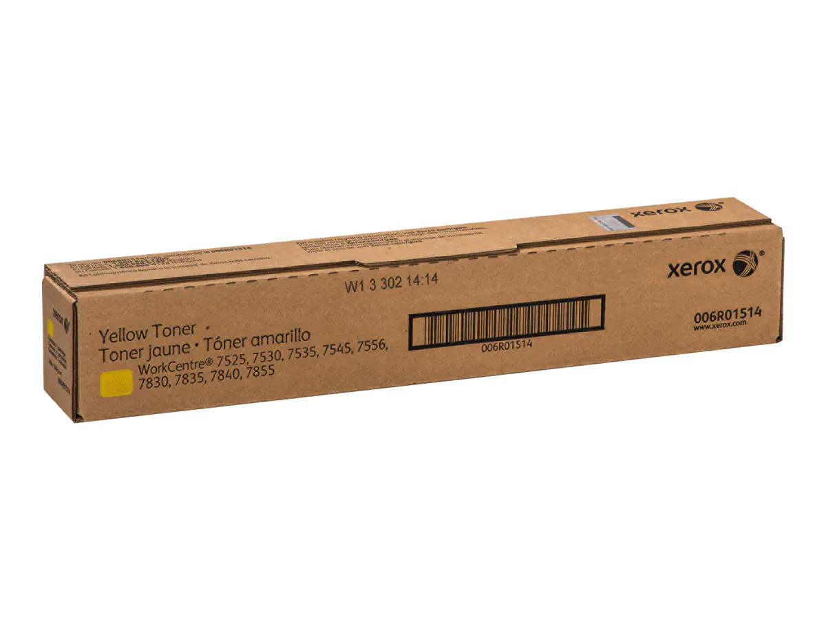 Xerox WorkCentre 7500 Series - Gelb - Original - Tonerpatrone Sold - für WorkCentre 7525/7530/7535, 7545/7556, 75XX, 7830/35, 7845/55, 78XX, 79XX, EC7836, EC7856 Xerox WorkCentre 7500 Series - Gelb - Original - Tonerpatrone Sold - für WorkCentre 7525/7530/7535, 7545/7556, 75XX, 7830/35, 7845/55, 78XX, 79XX, EC7836, EC7856