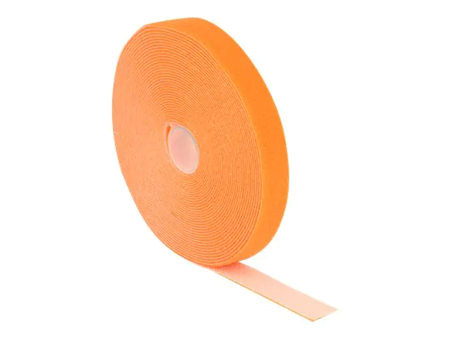 Delock Klettverschluss - 10 m - orange 18748