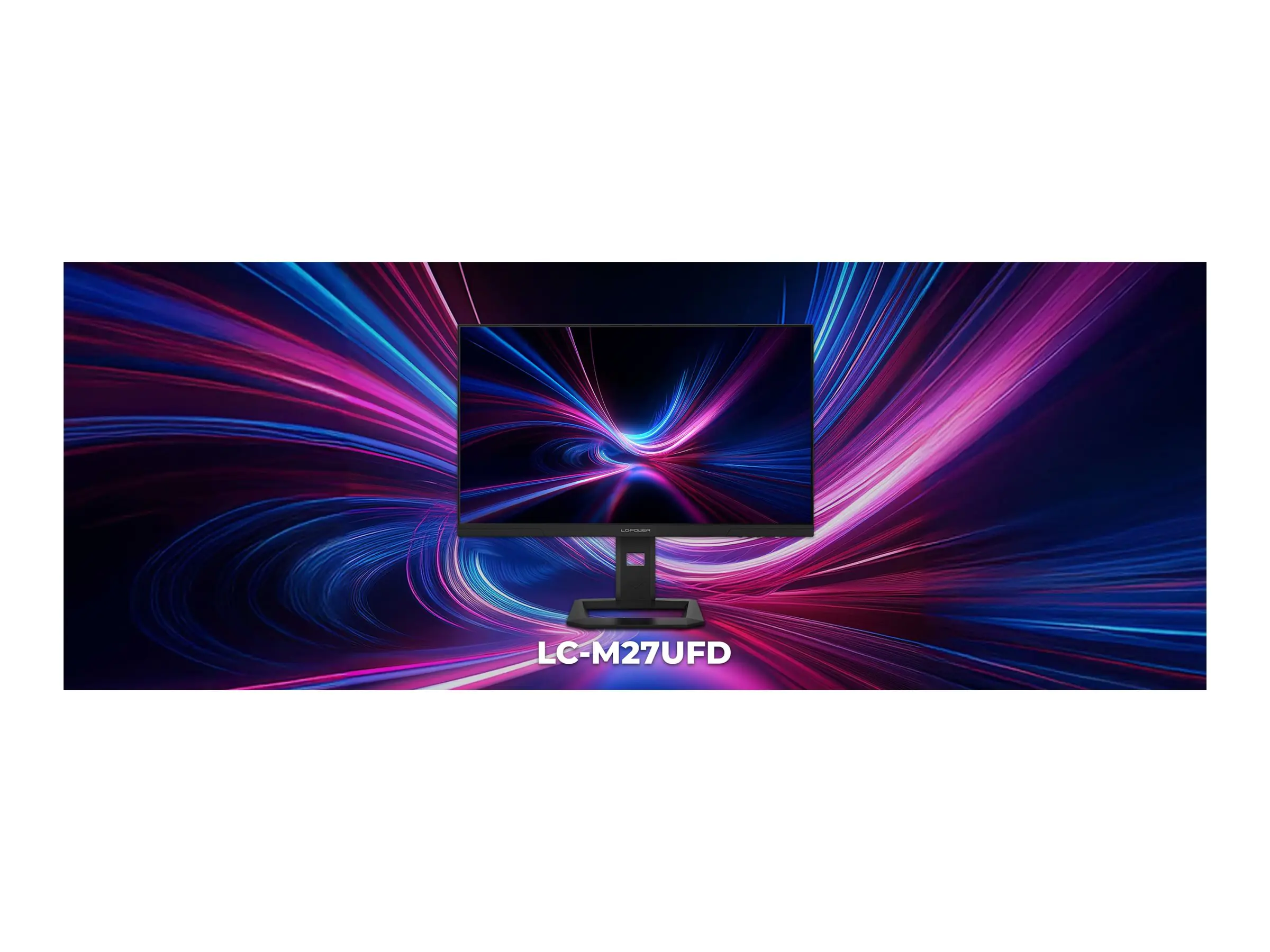 LC-Power 27" LC-M27UFD DP+HDMI 2.1 4K Dual-Mode - Flachbildschirm (TFT/LCD) - 68,6 cm