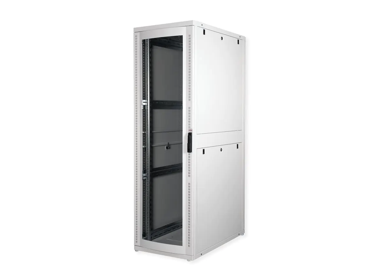 ROLINE Pro - Schrank Netzwerkschrank - Hellgrau, RAL 7035 - 42HE - 48.3 cm (19") 26.21.0163