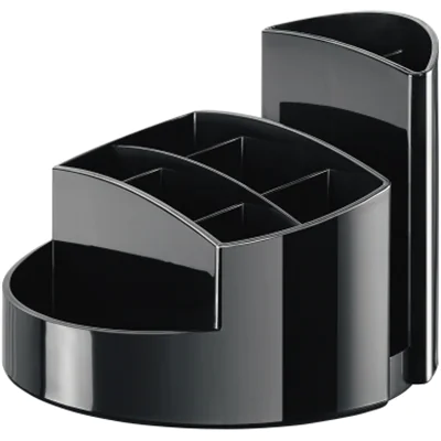 HAN Stifteköcher RONDO 17460-13 9Fächer Polystyrol schwarz HAN Stifteköcher RONDO 17460-13 9Fächer Polystyrol schwarz