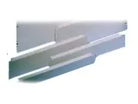 Rittal Rack - Leerkonsolensatz - Hellgrau - 3U - 48.3 cm (19")
