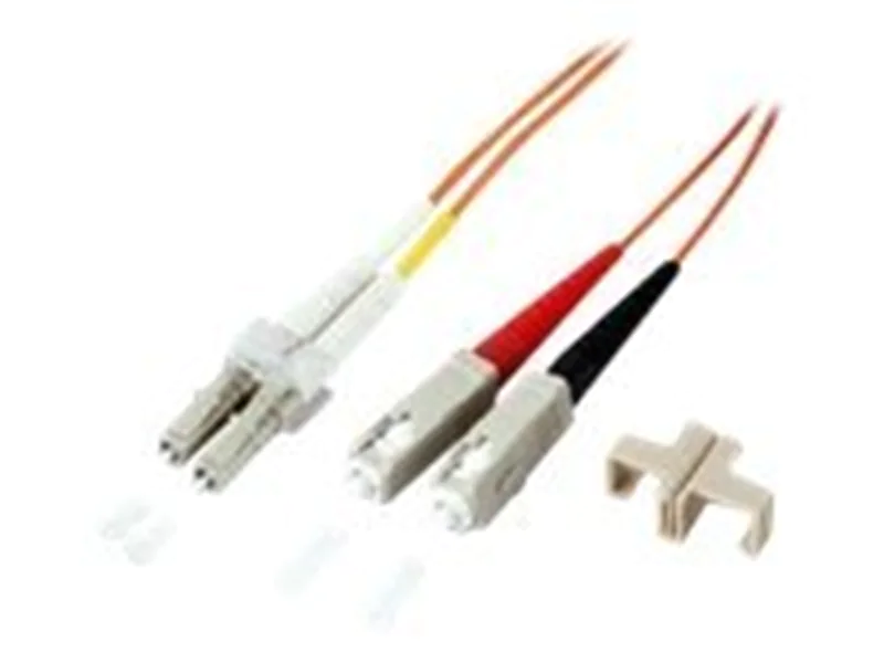 EFB-Elektronik - Netzwerkkabel - LC Multi-Mode (M) zu SC multi-mode (M) - 3 m - Glasfaser - 50/125 Mikrometer - OM4 - halogenfrei - Aquamarin