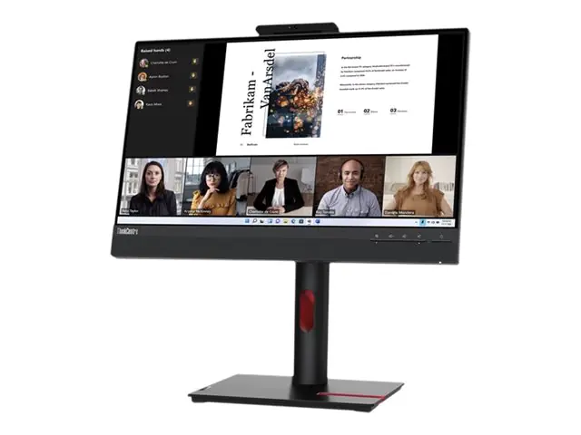 Lenovo ThinkCentre Tiny-in-One 22 Gen 5 - LED-Monitor - 55.9 cm (22") (21.5" sichtbar) - 1920 x 1080 Full HD (1080p) @ 60 Hz - IPS - 250 cd/m² - 1000:1 - 4 ms - HDMI, DisplayPort - Lautsprecher - Raven Black