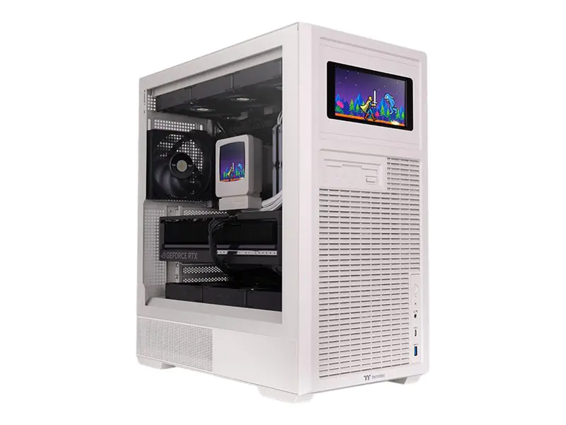 Thermaltake Retro 360 TG - Mid tower - ATX - Seitenteil mit Fenster (gehärtetes Glas)