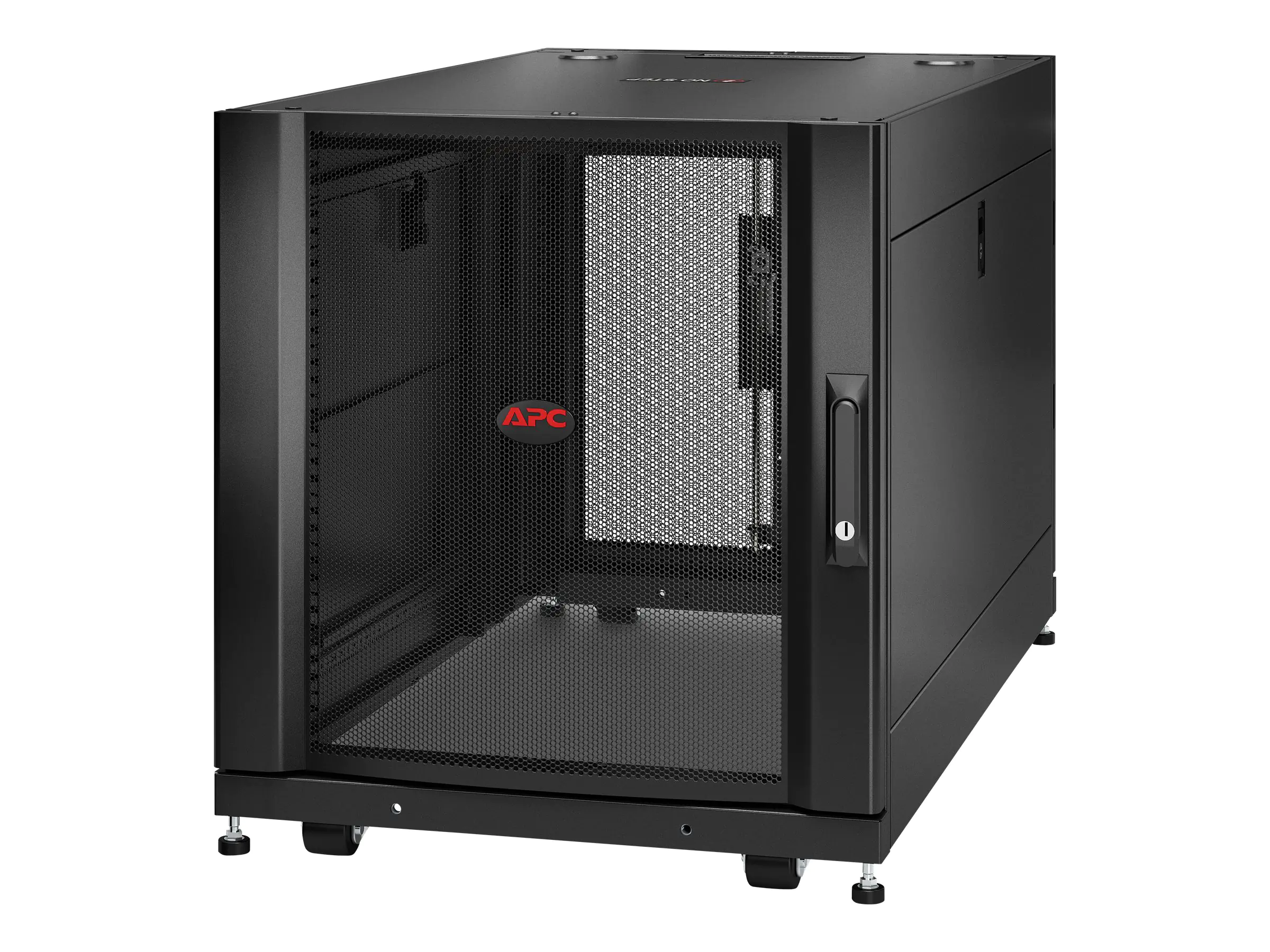 APC NetShelter SX - Schrank Netzwerkschrank - Schwarz - 12U - 48.3 cm (19") - für P/N: SURT48RMXLBP