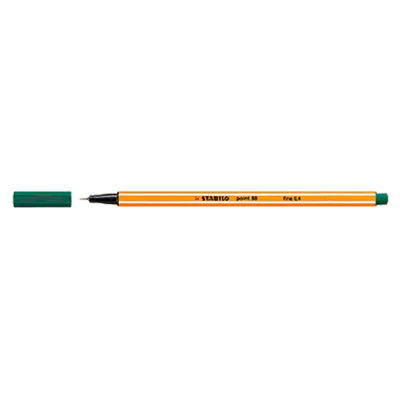 STABILO Fineliner point 88 88/53 0,4mm tannengrün STABILO Fineliner point 88 88/53 0,4mm tannengrün