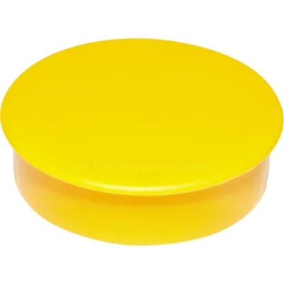 Soennecken Magnet 4804 rund 32mm gelb 10 St./Pack.