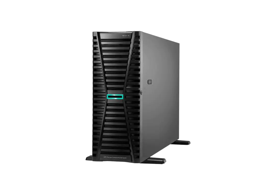 HPE ProLiant Compute ML350 Gen12 - Server - Tower - 4U - zweiweg - 1 x Xeon 6515P / 2.3 GHz - RAM 64 GB - Hot-Swap 6.4 cm (2.5") P95988-425