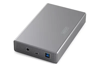 DIGITUS USB 3.0 Festplattengehäuse, 3,5", SATA, 16TB, Aluminium DA-71106-1