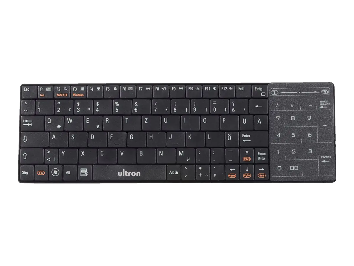 Ultron UMT-BT - Tastatur - kabellos - Bluetooth 113884