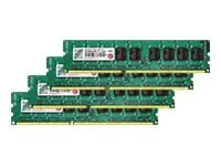 Transcend JetMemory - DDR3 - kit - 32 GB: 4 x 8 GB - DIMM 240-PIN - 1866 MHz / PC3-14900 - CL13 - 1.5 V - ungepuffert - ECC - für Apple Mac Pro (Ende 2013)