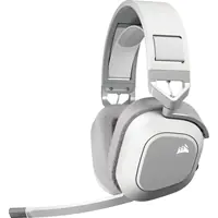 CORSAIR Gaming HS80 MAX WIRELESS - Headset - ohrumschließend - 2,4 GHz - kabellos - USB - weiß